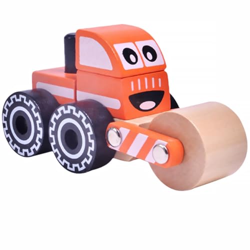 Alasum Bauwagen puppenwagen kinderzimmerdeko kindergeschenk für Toys Toy Cars Engineering-LKW Kognitives für Konstruktionsspielzeug Bambus von Alasum