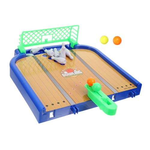 Alasum Bowlingkugel Sport Für Jungen Jonglierbälle Mini-fußballtisch Fußball Zappeln Mini-streichspiel Sportspielspielzeug Fingerspielzeug Für Plastik von Alasum