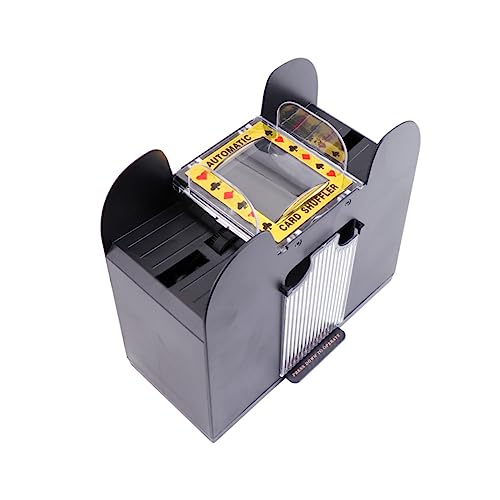 Alasum Brettspielzubehör Poker Werkzeug Kartenmaschine Automatische Karte Automatische Spielkarten Poker Shuffles Spiele Elektrisches Poker Elektrische Karte Pokerkartenspender von Alasum