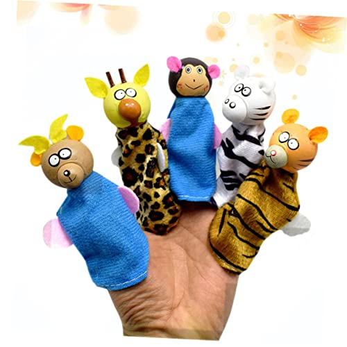 Alasum Cartoon Tier Fingerpuppen Für Interaktive Geschichten Fingerpuppen Zufälligen Farben Für Kleinkinder Und Spielzeit von Alasum