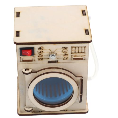 Alasum DIY Waschmaschinen Modell Bausatz Holz Wissenschaft Experiment für Vorschulkinder Einfache Montage Fördert Hand Auge Koordination und Naturwissenschaftliches Interesse Alasum DIY Waschmaschinen Modell Bausatz Holz Wissenschaft Experiment für Vorschulkinder Einfache Montage Fördert Hand Auge Koordination und Naturwissenschaftliches Interesse von Alasum