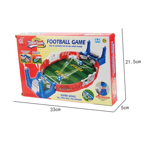 Alasum Desktop-Fußballtisch interaktives kinderspielzeug zabawki stymulujące rozwój Toys spielzeuge für Fußball Fußballspiel Tischfußball- Abs rot von Alasum