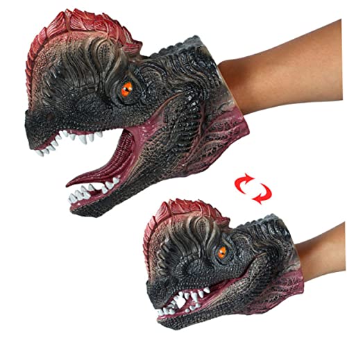 Alasum Dinosaurier Handpuppen Handschuhe Tyrannosaurus Kostümspielzeug Für Lebendige Dino Handschuhe Perfektes Für Kleine Dino Fans Und Kreative Rollenspiele von Alasum