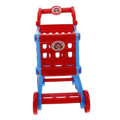 Alasum Mini-einkaufswagen Kinderspielzeug Kleinkinderwagen Spiel-lebensmittelwagen Alter 2–4 Realistisches Ladenzubehör von Alasum