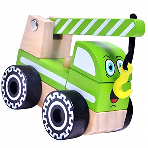 Alasum Engineering-LKW holzspielzeug lernspielzeug Jungs Kindergeburtstagsgeschenk puppenwagen Konstruktionsspielzeug Kognitives für Hölzern von Alasum