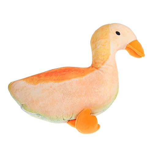 Alasum Ente Plüschpuppe ausgestopft Hase kindertagsgeschenke kindertag weinachtsgeschte weihnachsgeschenk Tiere Puppe Babys Kuscheltiere Schwamm Orange von Alasum