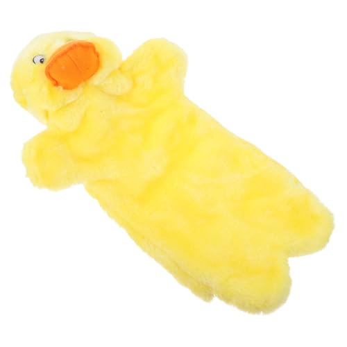 Alasum Bubu Dudu Kuscheltier Niedliche Enten Entenpuppe Kindergarten Tierhandpuppe Große Handpuppe Gelbe Handpuppe Plüschtier-handpuppen Rollenspiel Handpuppe Leistungsstütze Pp Baumwolle Yellow von Alasum