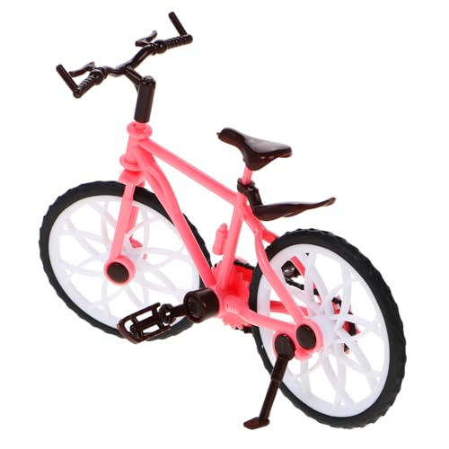 Alasum Fahrradmodell Fahrraddekoration Für Zu Hause Dirt Bike Spielzeug Mini-fahrraddisplay Dirtbike-Figur Puppenhauszubehör Mini-Fahrrad-kuchenaufsatz Fahrrad-schnickschnack Plastik von Alasum