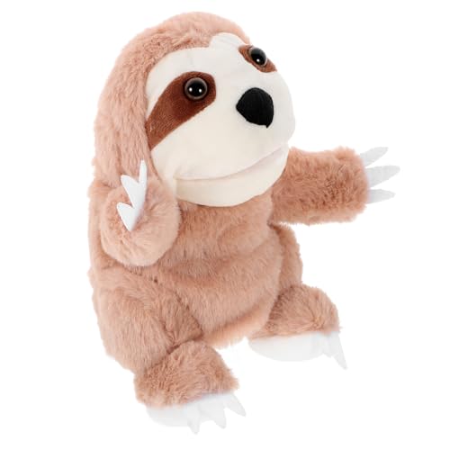 Alasum Faultier Handpuppe Spielzeug Handpuppe Aus Stoff Mit Tiermotiv Handpuppe Für Kinder Handpuppen Für Rollenspiele Süße Handpuppe Geschichte Erzählende Marionette Pp Baumwolle von Alasum