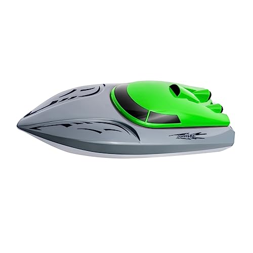 Alasum Ferngesteuertes Boot Radio Fliegend Schiff Rc-Boote Für Erwachsene Rc-rennboot Schnelles Rc Boot Elektrisches Poolboot Boot Für Seen Miniboot Green Abs von Alasum