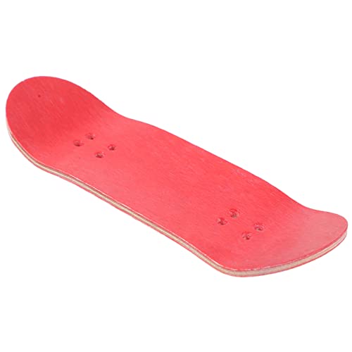 Alasum Finger-Skateboard Kinderspielzeug Kompaktes Fingerskateboard selbstgemachte Skateboards Mini-Spielzeug Finger Skateboard fingerskaterboard Mini-Skateboard Griffbretter hölzern rot von Alasum