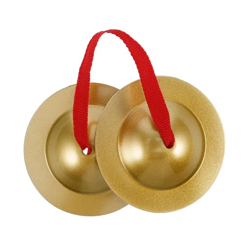 Alasum Fingerzimbeln Mini Handbecken aus Metall Sichere Percussion Instrumente für Tanz Konzert und Musikförderung Fördert Rhythmus und Koordination Alasum Fingerzimbeln Mini Handbecken aus Metall Sichere Percussion Instrumente für Tanz Konzert und Musikförderung Fördert Rhythmus und Koordination von Alasum