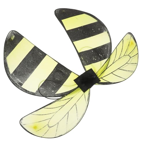 Alasum Flügel für Kinderpartys Bienenflügel für Kinder dekorativer Bienenflügel Bienen-Cosplay-Flügel Vogelflügel Cosplay schmetterlingsflügel Kostüm Flügel Party-Flügel-Stütze Nylon von Alasum