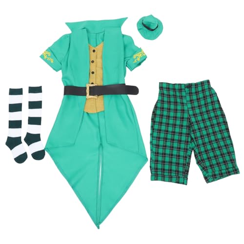 Alasum Halloween-Kostüm für Kinder Kostüme für Mädchen st. Patricks Kostüm St. Patrick's Day-Outfit Kinder Verkleidung für St Patrick's Day ausgefallene Klamotten ausstatten von Alasum