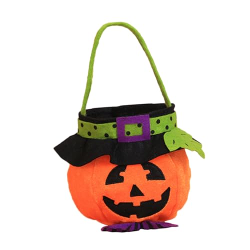 Alasum Halloween-süßigkeitsbeutel Snackbeutel Eimertasche Für Halloween Halloween-goodie-bags Halloween-handkorb Halloween-taschen Für Kinder Halloween-einkaufstasche Halloween-kekstüte von Alasum