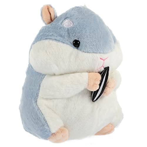 Alasum Hamster Plüschtier Hamsterspielzeug Hamster-plüschtier Plüschtiere Hamster-kissenspielzeug Gefüllte Hamsterpuppe Ausgestopfter Hamster Kuscheltier Für Mädchen Sky-Blue Pp Baumwolle von Alasum