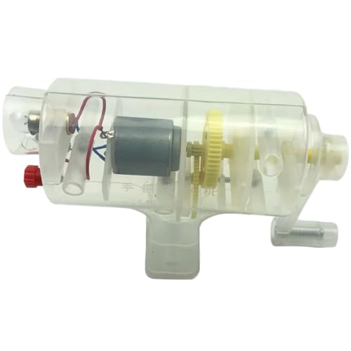 Alasum Handkurbelgenerator für Physik Experimentiergerät DIY Stromgenerator Handbetrieben Robust und Einfach zu Bedienen Für Schulunterricht und Wissenschaftliche Experimente Alasum Handkurbelgenerator für Physik Experimentiergerät DIY Stromgenerator Handbetrieben Robust und Einfach zu Bedienen Für Schulunterricht und Wissenschaftliche Experimente von Alasum