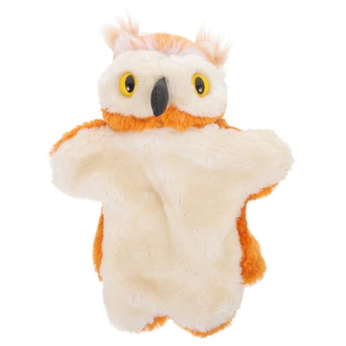 Alasum Handpuppe Eule interaktives Interactive Toys funnytoys owl plüschtier okluge Geschichtenerzählende Handpuppen tierische Handpuppe Cartoon-Tierpuppenspielzeug PP Baumwolle von Alasum