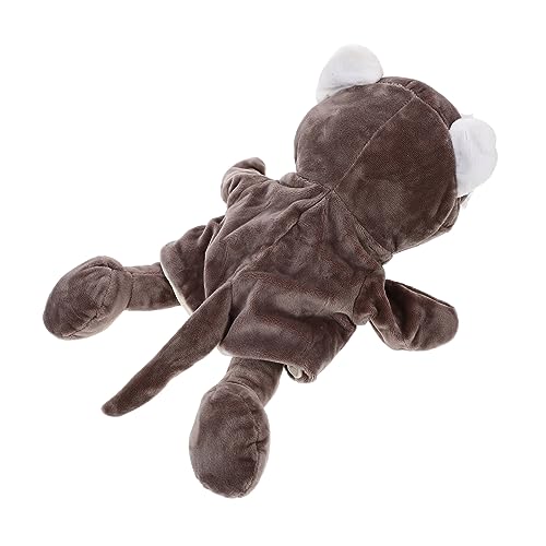 Alasum Handpuppe Waschbär Tierische Handpuppe Plüsch Handpuppe Geschichtenerzählende Tierhandpuppe Tierisches Plüschtier Tierkopfpuppe Handpuppe Für Pp Baumwolle von Alasum