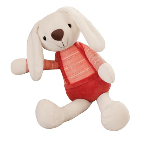 Alasum Baby Kuscheltier Stofftier Hase Hasenpuppe Für Paare Babygeschenk Kleines Kuscheltier Hase Kleiner Ausgestopfter Hase Kuscheltier Hase Stoffhase Plüsch Rot von Alasum