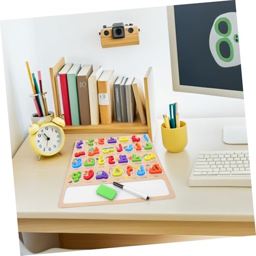 Alasum Holz Arabisches Alphabet Puzzle Groß Montessori Lernspielzeug für Feinmotorik Frühpädagogik Interaktives Eltern-Junge Mädchen-Spiel mit Buntem Muster Erkennungs Alasum Holz Arabisches Alphabet Puzzle Groß Montessori Lernspielzeug für Feinmotorik Frühpädagogik Interaktives Eltern-Junge Mädchen-Spiel mit Buntem Muster Erkennungs von Alasum
