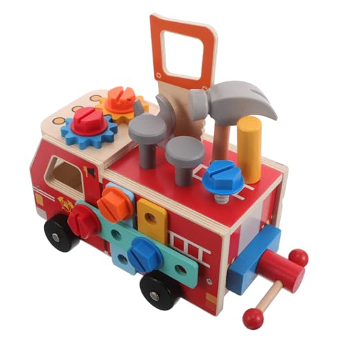 Alasum Holzspielzeug Werkzeugwagen Set mit Schrauben und Muttern Montessori Lernspielzeug für Fördert Feinmotorik Kreativität und Eltern Junge Mädchen Interaktion Pädagogisches Stem Alasum Holzspielzeug Werkzeugwagen Set mit Schrauben und Muttern Montessori Lernspielzeug für Fördert Feinmotorik Kreativität und Eltern Junge Mädchen Interaktion Pädagogisches Stem von Alasum