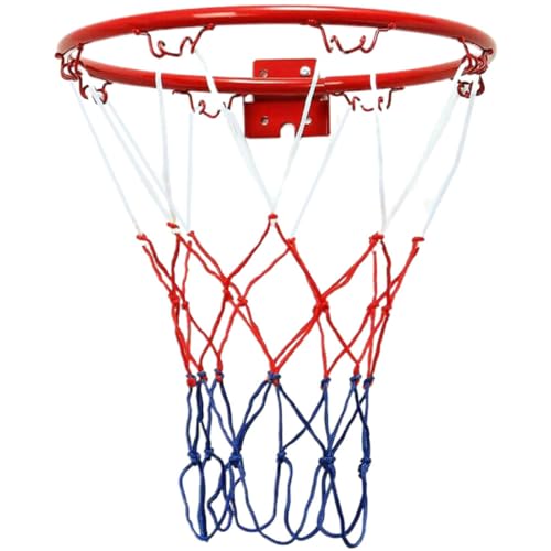 Alasum Basketballrahmen Für Jungen Und Mädchen 32 cm Durchmesser Zum Aufhängen Basketballfelge Basketballkorb-Set Für Jungen von Alasum