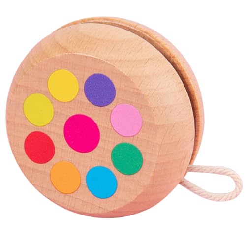 Alasum Jo-jo Outdoor-Spielzeug Für Kinder Yoyo Bälle Spielzeug Outdoor-spielset Für Kleinkinder Pädagogischer Yoyo-Ball Chinesisches Professionelles Cartoon-Tier- Hölzern von Alasum