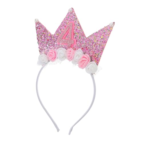Alasum Kindergeburtstagskrone Haarschmuck Leichtes Stirnband für Mädchen Party Dekoration Wiederverwendbar Komfortabel und Farbenfroh Geeignet für Foto Requisiten und Festtagsfeiern Alasum Kindergeburtstagskrone Haarschmuck Leichtes Stirnband für Mädchen Party Dekoration Wiederverwendbar Komfortabel und Farbenfroh Geeignet für Foto Requisiten und Festtagsfeiern von Alasum