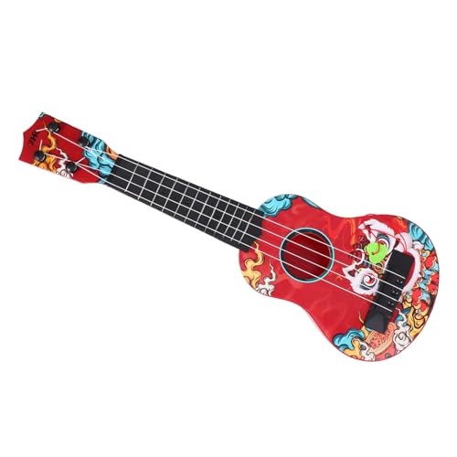 Alasum Kindergitarrenspielzeug Kleinkindgitarre Kinderukulele Für Mädchen Ukulele Für Kinder Ukelelen Für Kinder Anfänger Kindergitarrenspielzeug Ukulele Modell Tier Ukulele von Alasum