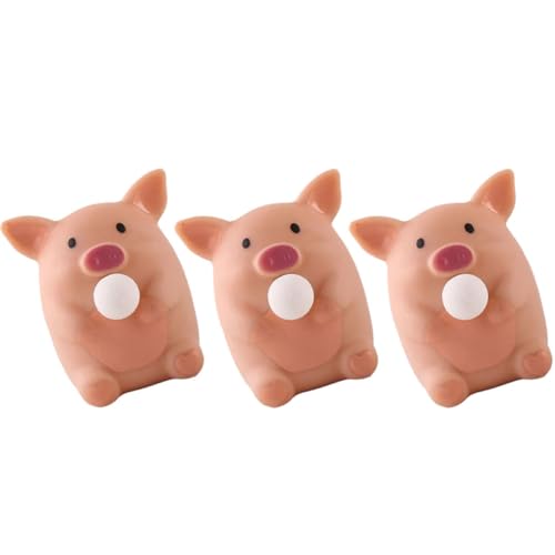 Alasum Pigg Kleine Stressbälle Niedliche Quetschbare Fidget Bälle Perfekt Für Entspannung Und Stressabbau Ideal Als Haushalts Für Und Erwachsene Squishy Toy von Alasum