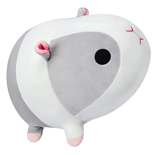 Alasum Kopfkissen Halloween Decoration Animal-Design Stuffed Soft Toys weihnsgeschenke Hamster-Umarmungskissen kleines Wurfkissen Spielzeug schöne Hamsterpuppe Bettwurfkissen Stoff Grey von Alasum