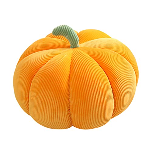 Alasum Kürbis Kissen Halloween Pillow Halloween plüsch Stoffkissenspielzeug Halloween-Kürbiskissen Kissen für die Couch kopfkissen Kürbis Plüschkissen Plüsch-Wurfkissen PP Baumwolle von Alasum