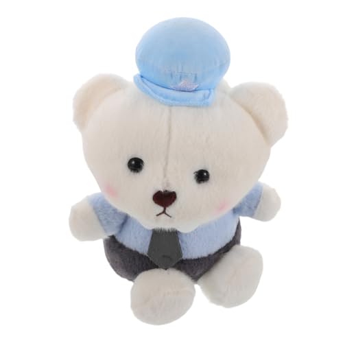 Alasum Kuscheltier Polizei Bär Plüschstofftier Weiches Niedliches Polizeibär-plüschtier für Kuschelspielzeug zum Geburtstag für Jungen und Mädchen Alasum Kuscheltier Polizei Bär Plüschstofftier Weiches Niedliches Polizeibär-plüschtier für Kuschelspielzeug zum Geburtstag für Jungen und Mädchen von Alasum