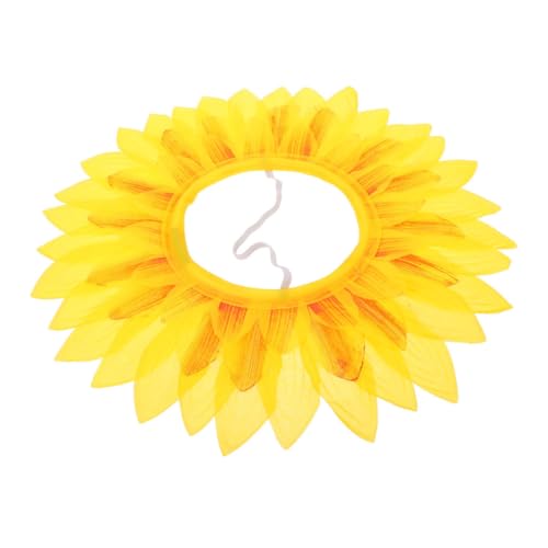 Alasum Lustiges Lustiges Kostüm Für Party Sonnenblumen Kopfbedeckung Sonnenblumen Kapuze Sonnenblumen Kopfbedeckung Party Requisite Kostüm Sonnenblumen Kopfbedeckung Zubehör Hut von Alasum