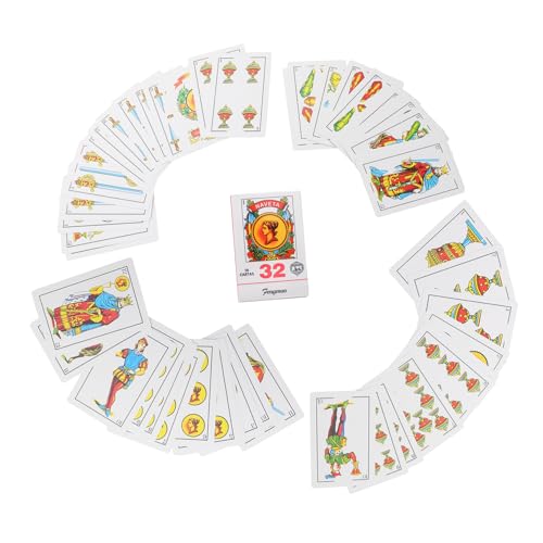 Alasum Mexikanische Spielkarten Spanische Spielkartendecks Spanische Karten Zubehör Für Spieleabende Mexikanisches Kartenspiel Kinder Spielen Karten Spanische Brettspiele Papier von Alasum