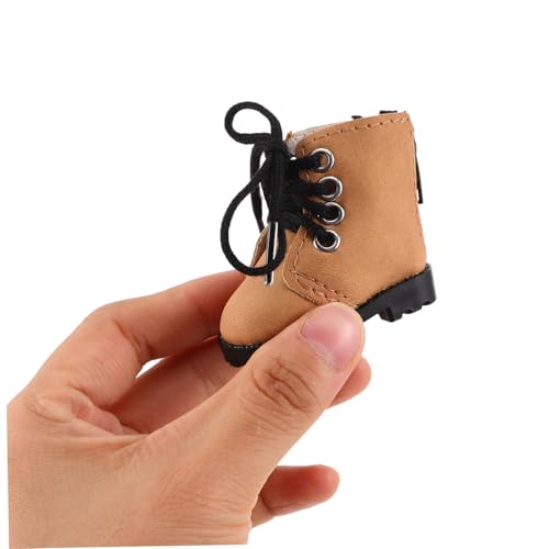 Alasum Mini Doll Boots Bjd Puppenschuhe Weiche Flexible Miniaturstiefel für Puppenhaus Dekoration und Kostümzubehör Alasum Mini Doll Boots Bjd Puppenschuhe Weiche Flexible Miniaturstiefel für Puppenhaus Dekoration und Kostümzubehör von Alasum