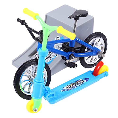 Alasum Mini Finger Bike Set Handbike Modell Für Finger Freizeit Für Schreibtisch Spaßiges Finger Scooter Spiel Für Und Ideales Für Partys Und Spielabende von Alasum