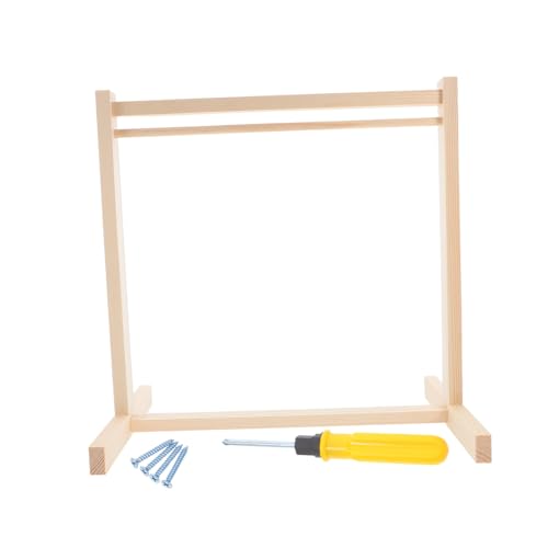 Alasum Miniatur Kleiderständer aus Holz Stabiles Clothes Rack für Puppenkleidung Einfacher Organizer für Puppenhaus zur Präsentation und Aufbewahrung von Doll Garments Hoher Alasum Miniatur Kleiderständer aus Holz Stabiles Clothes Rack für Puppenkleidung Einfacher Organizer für Puppenhaus zur Präsentation und Aufbewahrung von Doll Garments Hoher von Alasum
