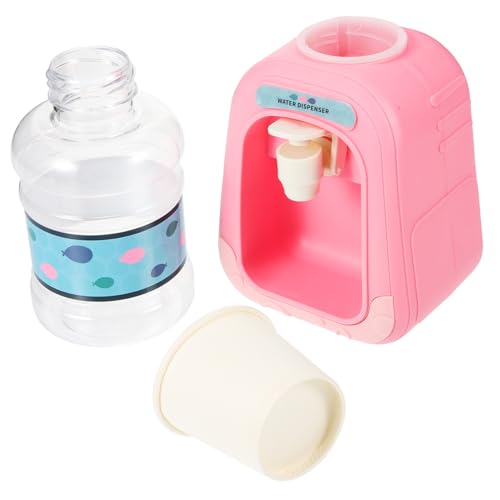 Alasum Modell Für Haushaltsgeräte Modell Wasserspender Simuliertes Haushaltsgerät Miniatur-wasserspender Mini-trinkbrunnen Lustiges Wasserspendermodell Küchengerät Modell Rosa Plastik von Alasum