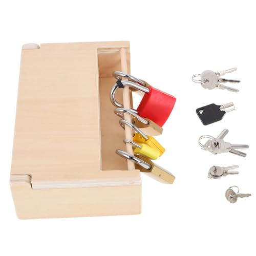 Alasum Montessori Spielzeugset mit Schlössern und Schlüsseln Lernspielzeug für Kleinkinder Konzentration und Geschicklichkeit Interaktive Eltern Aktivitäten Alasum Montessori Spielzeugset mit Schlössern und Schlüsseln Lernspielzeug für Kleinkinder Konzentration und Geschicklichkeit Interaktive Eltern Aktivitäten von Alasum