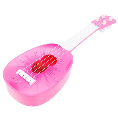 Alasum Obst Gitarre Musikalisches Spielzeug Ukulele für Kinder Kinderspielzeug Ukelele for Geburtstagsgeschenk für Kinder Plastikinstrument Kinder Gitarre Gitarrenmodell Abs Weiß von Alasum