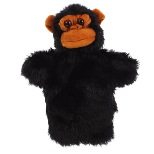 Alasum Orang Utan Tier Handpuppe Die Marionetten Kinderspielzeug Puppen Plüsch Handpuppe Handpuppe Tierpuppe Plüschtier Handpuppe Geschichtenerzählen Handpuppe Schwarze Pp von Alasum