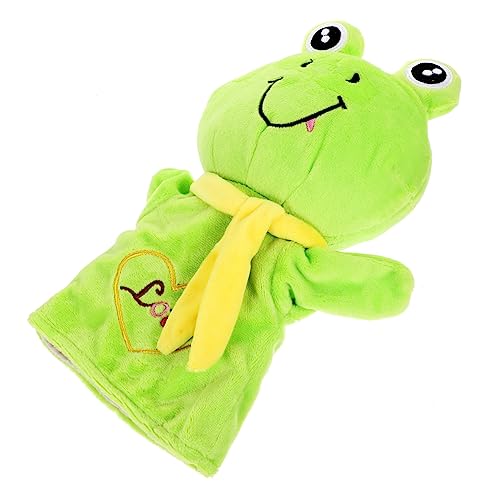 Alasum Plüsch Tierische Handpuppen Frosch Handpuppen Eltern-Kind Interaktive Tierhandpuppen von Alasum