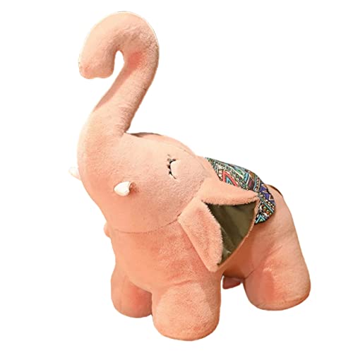 Alasum Plüschpuppe Babyspielzeug Jumbo-plüschtier -stofftier Puppe Jungs- -plüschtier Elefant Ausgestopfte Tiere Plüschfigur Pp Baumwolle Rosa von Alasum