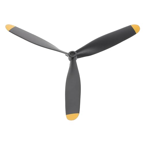 Alasum Propeller Für Rc Flugzeug Rc Flugzeug Segelflugzeug Zubehör Reparaturkit Kleiner Plastikpropeller 3 Vane Propeller DIY Flugzeugwissenschaft Propeller Segelflugspielzeug Teil von Alasum