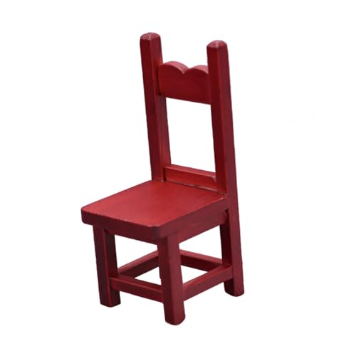 Alasum Puppenhaus Möbel Roter Puppensessel Dekoratives mit Realistischer Verarbeitung und Langlebigem Design für Kinderzimmer und Freizeit Alasum Puppenhaus Möbel Roter Puppensessel Dekoratives mit Realistischer Verarbeitung und Langlebigem Design für Kinderzimmer und Freizeit von Alasum