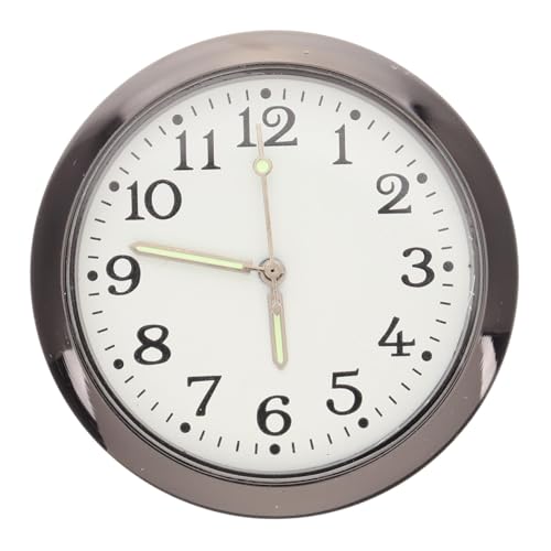 Alasum Puppenhausuhr Miniatur-zubehör Miniatur-Puppen-wanduhr Kleine Wanduhr Puppenhaus-miniaturuhr Mini-möbel Puppenhauszubehör Dekorative Mini-wanduhr Kleine Uhr Legierung.Glas.Papier von Alasum