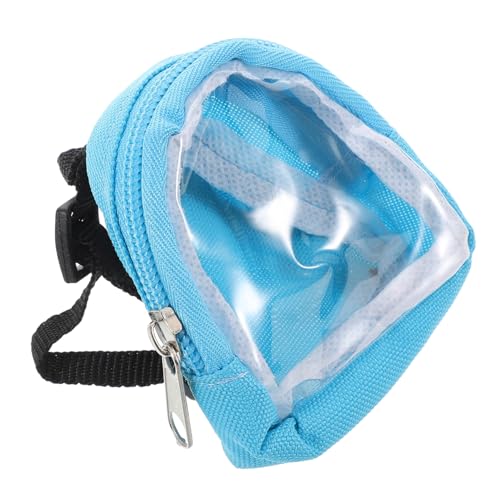 Alasum Puppenrucksack Puppenschulrucksack Miniatur-Schultasche Für Puppen Puppenschultasche Mini-puppengepäck Puppenreisetasche Mini-puppenschulzubehör Klare Puppentasche Sky-Blue Stoff von Alasum