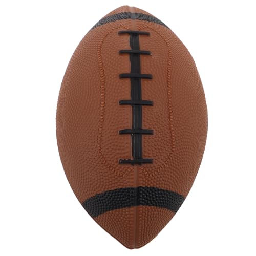 Alasum -Rugby kinderfußball fußball für Fußball Spiele drinnen Sport American Football Sparschwein für aufblasbare Fußbälle Kapsel PVC Light Brown von Alasum